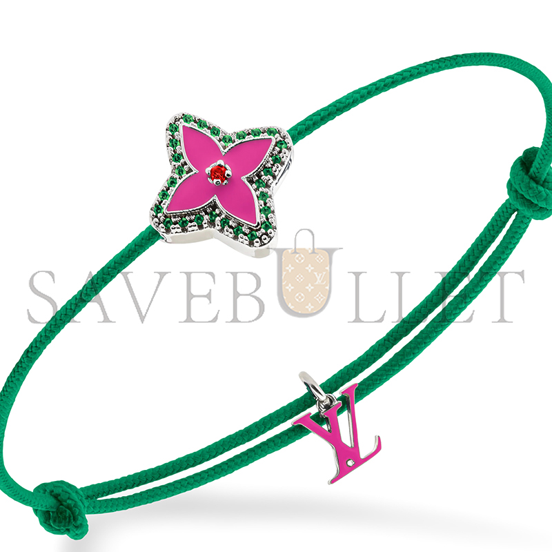 l0vis Vvtt0n monogram flower stesia bracelet m02412